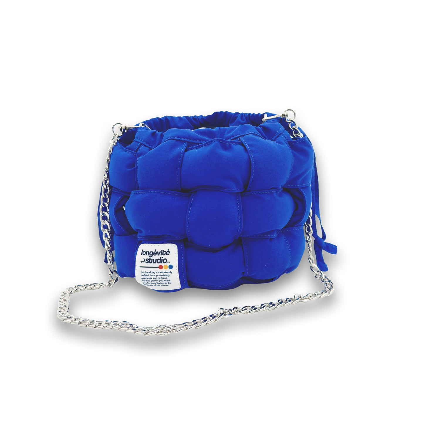 Mini Woven Bucket Bag