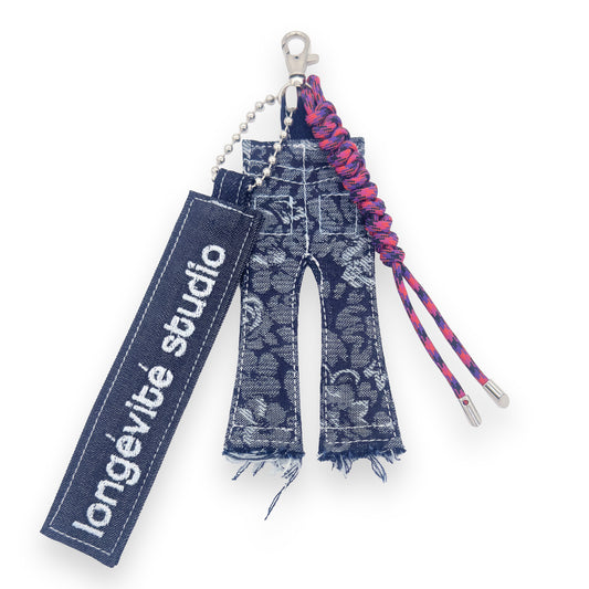 THE MINI JEANS BAG CHARM