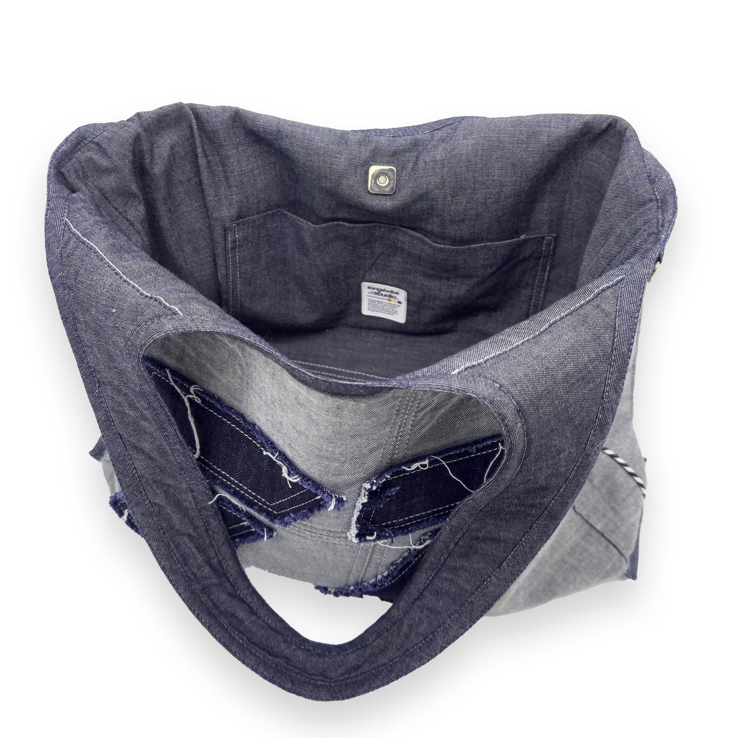 THE VARSITY PATCHWORK TOTE