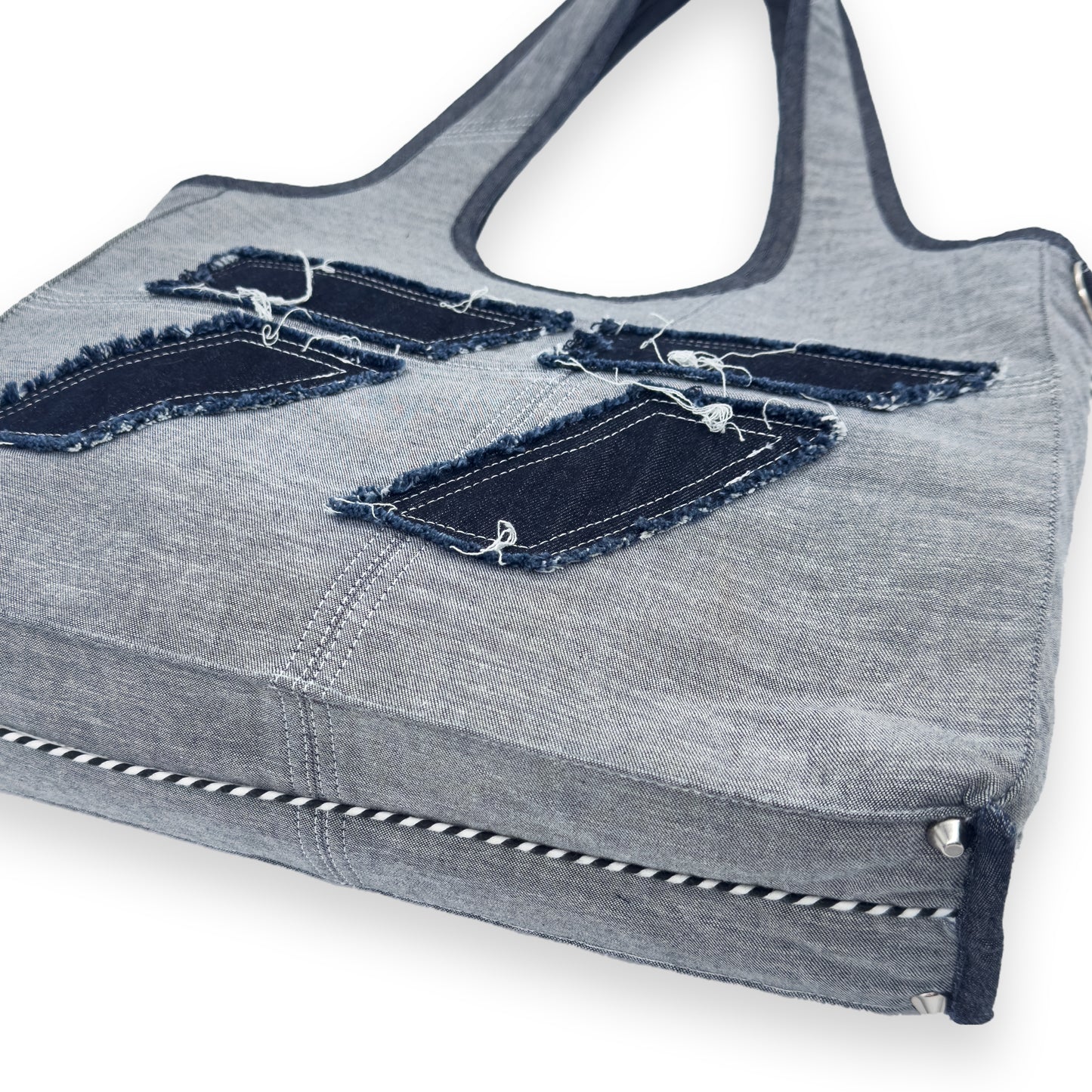 THE VARSITY PATCHWORK TOTE