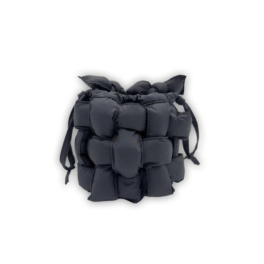 THE MINI WOVEN BUCKET BAG