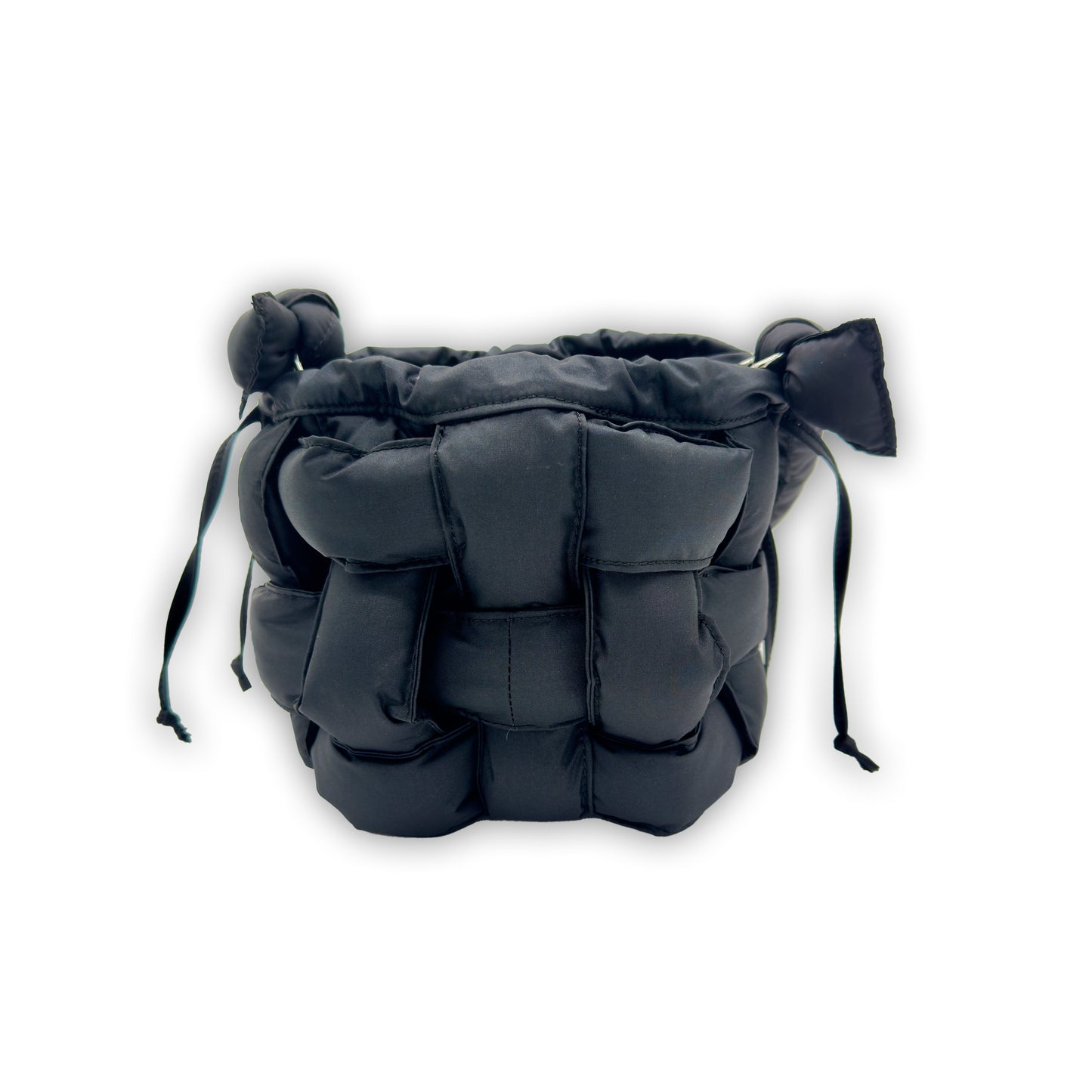 Mini Woven Bucket Bag